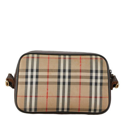 Burberry Nova Brand Canvas Brown Shoulder Bag Style 2
