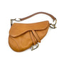 Dior Saddle Tan Brown Calfskin Leather Gold Hardware Shoulder Bag Rovelle Bags