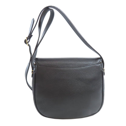 Burberry Brand Leather Black Shoulder Bag Style 14