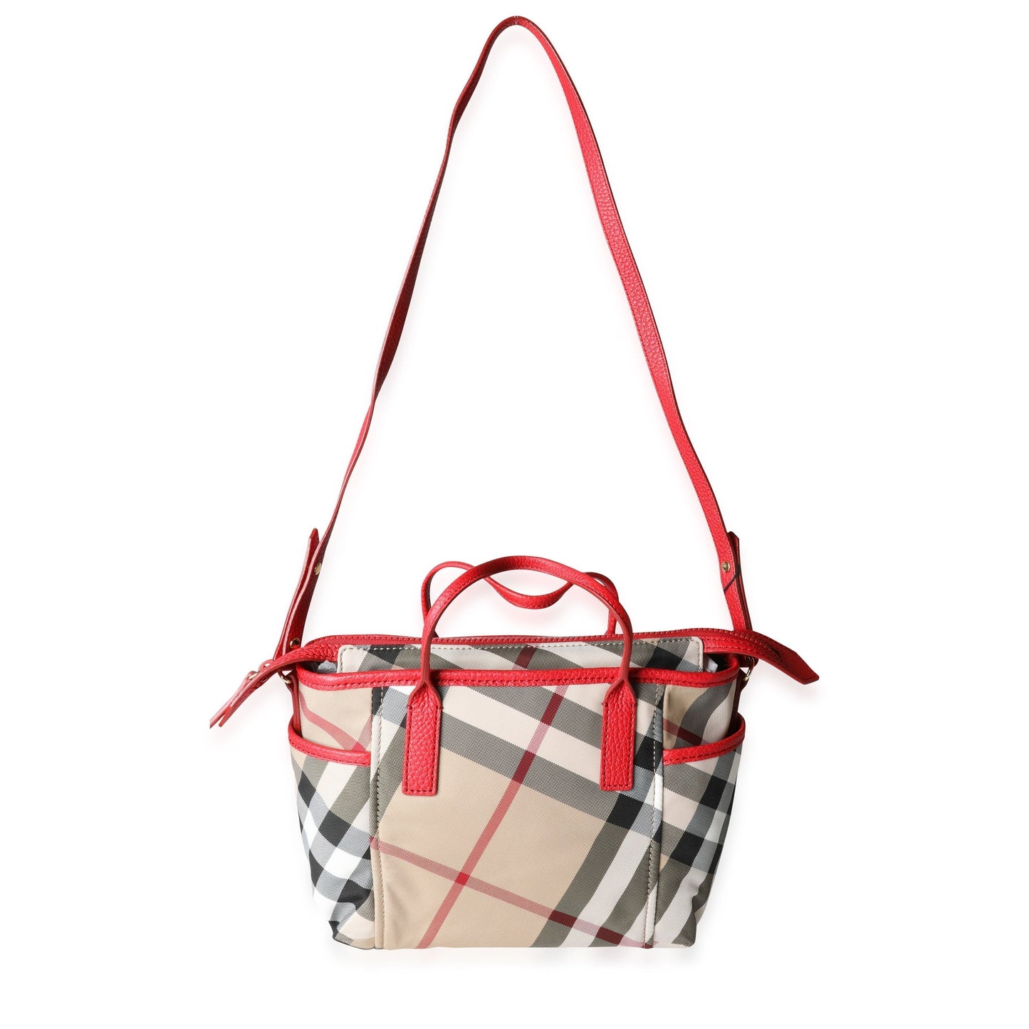 Burberry Exploded Bright Leather Black Crossbody Bag