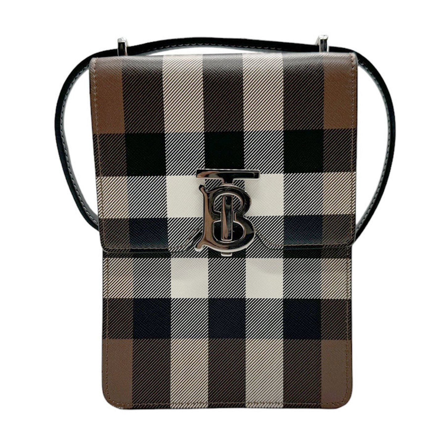 Burberry Nova Brand Canvas Black Shoulder Bag Style 3