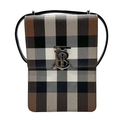 Burberry Nova Brand Canvas Black Shoulder Bag Style 3