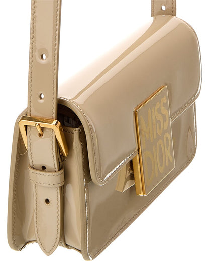 Dior Miss Dior Patent Flap Bag Rovelle Bags