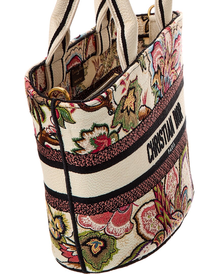 Dior Hat Canvas Basket Bag Rovelle Bags