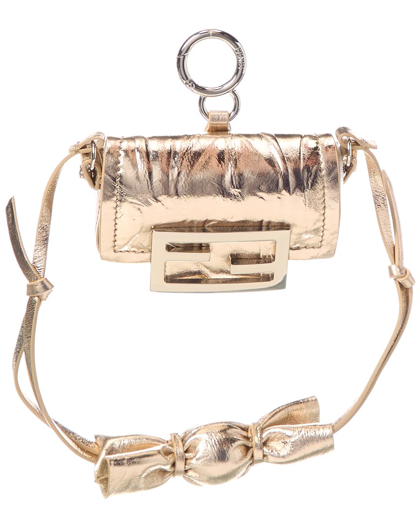 Fendi Baguette Nano Leather Charm Rovelle Bags