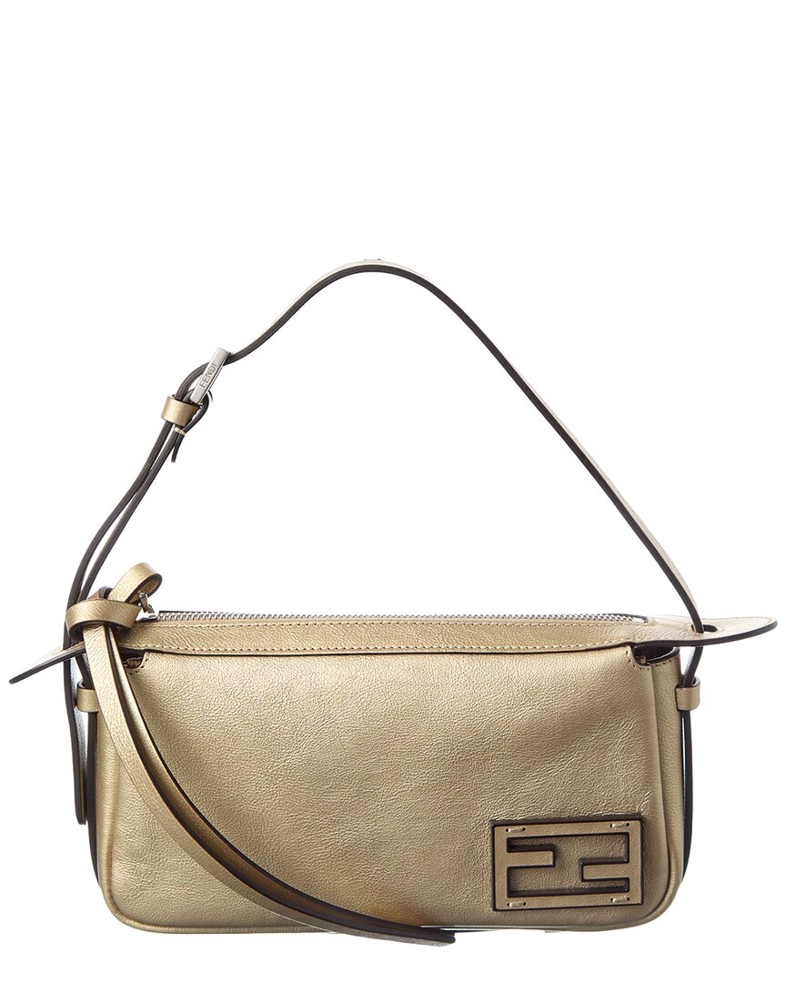 Fendi Simply Fendi Mini Leather Shoulder Bag Rovelle Bags