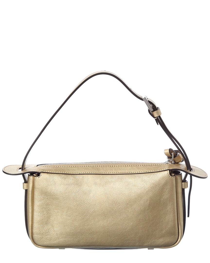 Fendi Simply Fendi Mini Leather Shoulder Bag Rovelle Bags