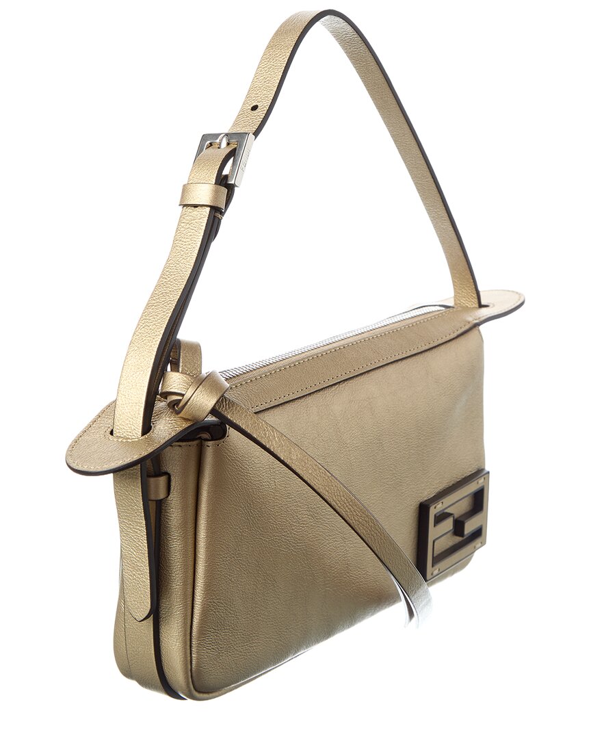 Fendi Simply Fendi Mini Leather Shoulder Bag Rovelle Bags