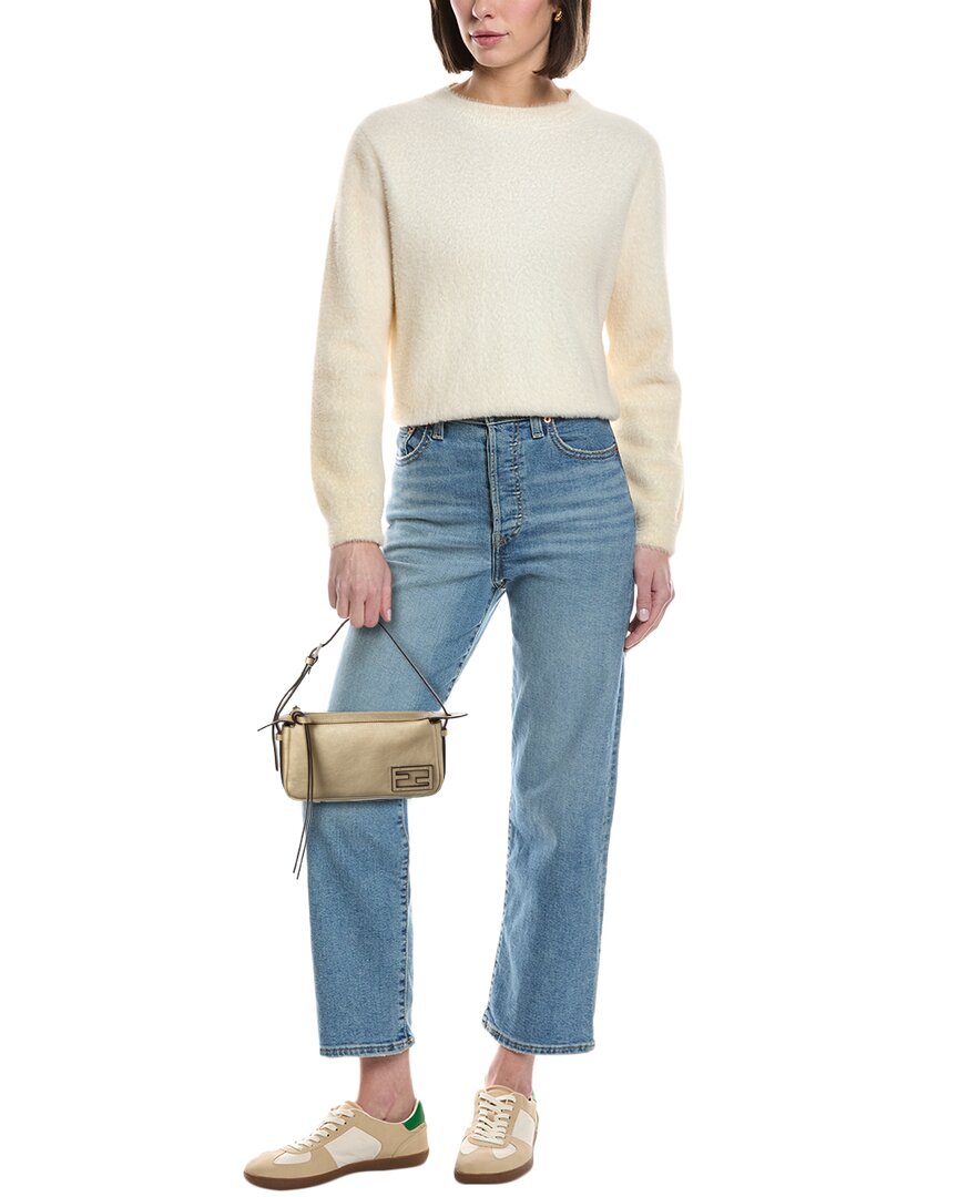 Fendi Simply Fendi Mini Leather Shoulder Bag Rovelle Bags
