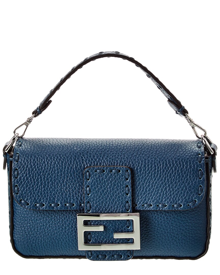 Fendi Baguette Mini Leather Shoulder Bag Rovelle Bags