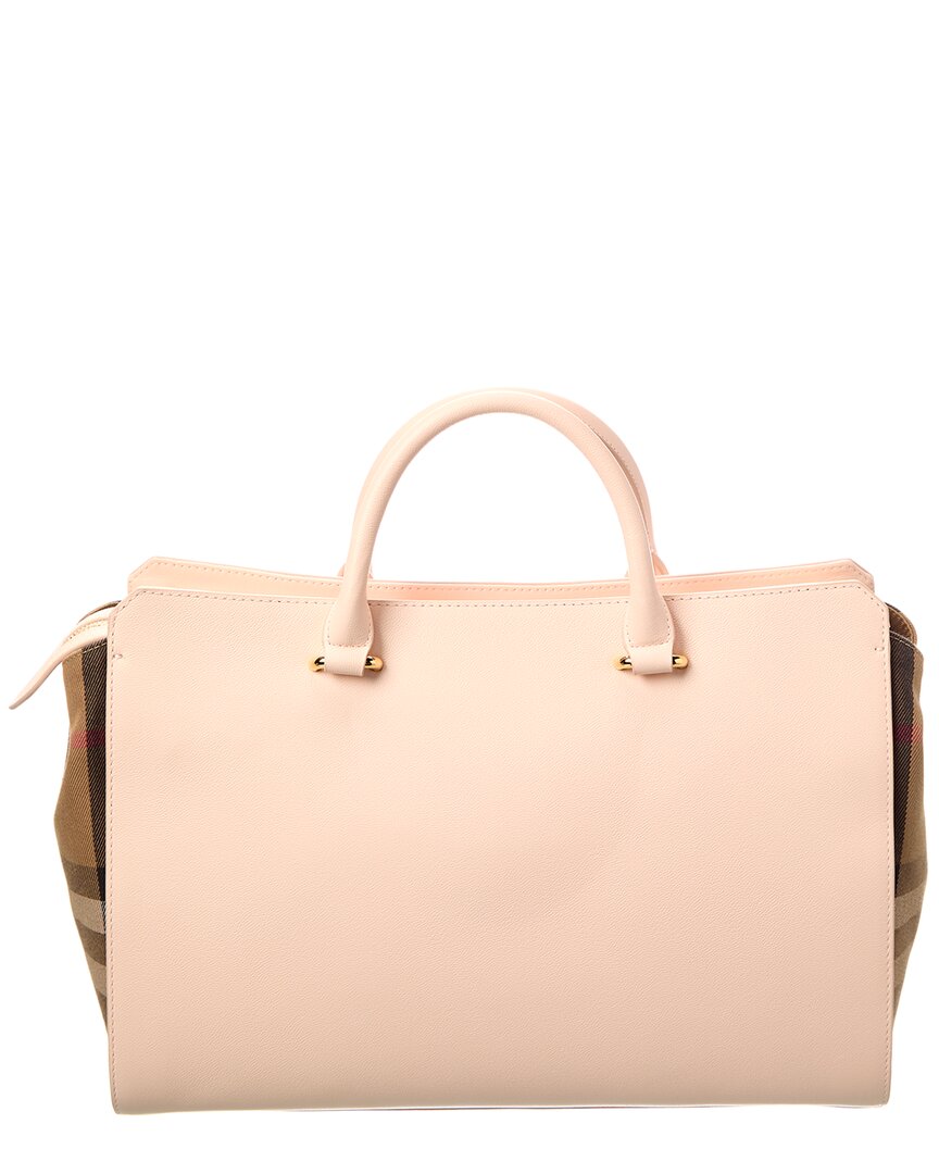 Burberry Banwell Medium Leather Brown Satchel Bag