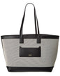 Burberry Logo SIZE Leather Black Tote Bag
