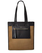 Burberry Logo SIZE Leather Brown Tote Bag
