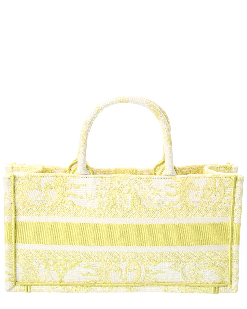 Dior Mini Canvas Book Tote Rovelle Bags