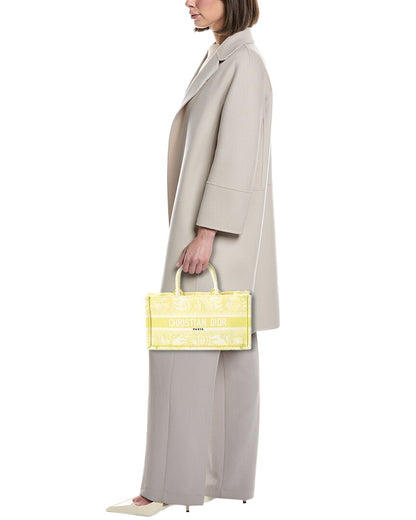 Dior Mini Canvas Book Tote Rovelle Bags