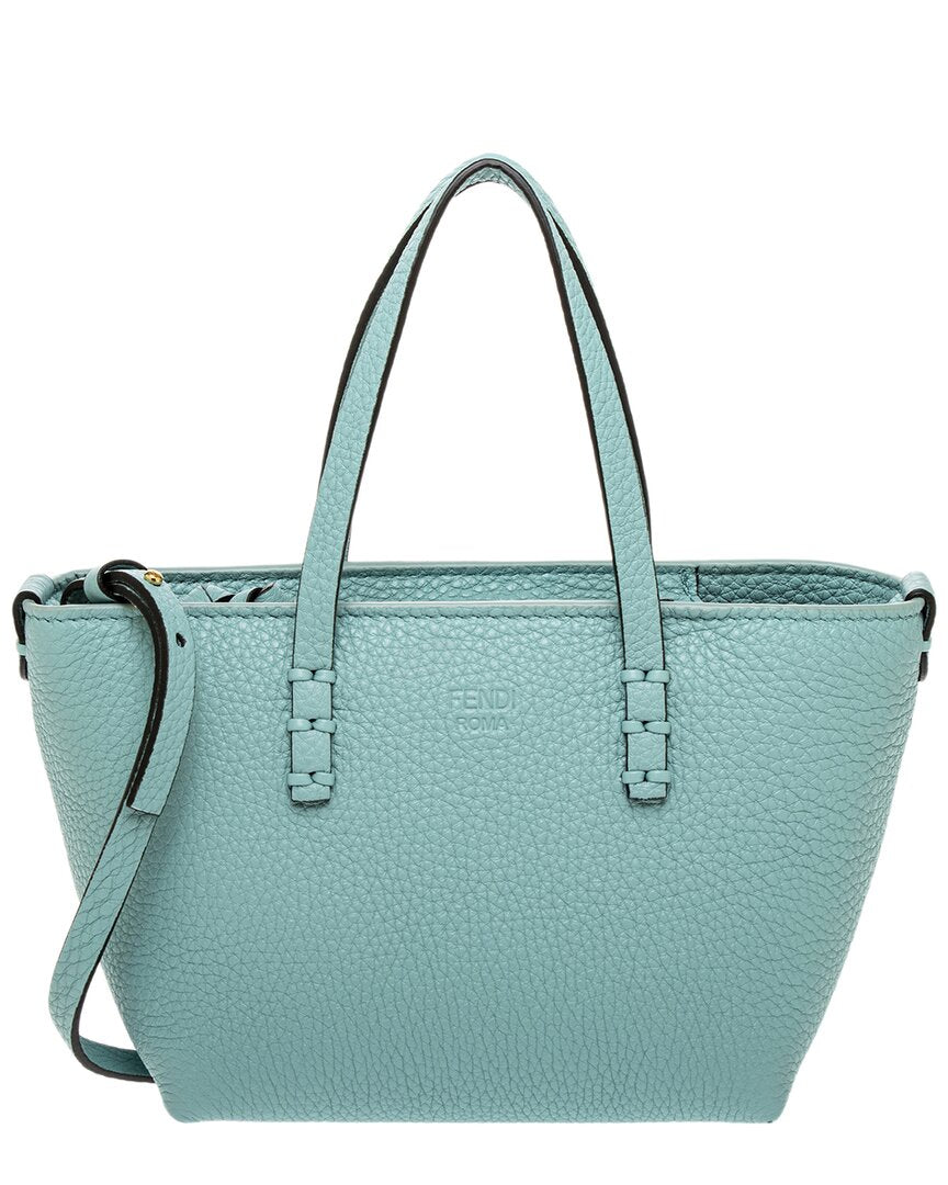 Fendi Roll Mini Leather Tote Rovelle Bags