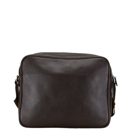 Burberry Nova Brand Leather Brown Shoulder Bag Style 3