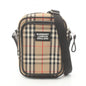 Burberry Brand Canvas White Shoulder Bag Style 11