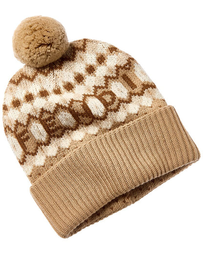 Fendi Wool Beanie Rovelle Bags