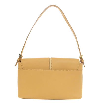 Burberry Brand Leather White Shoulder Bag Style 4