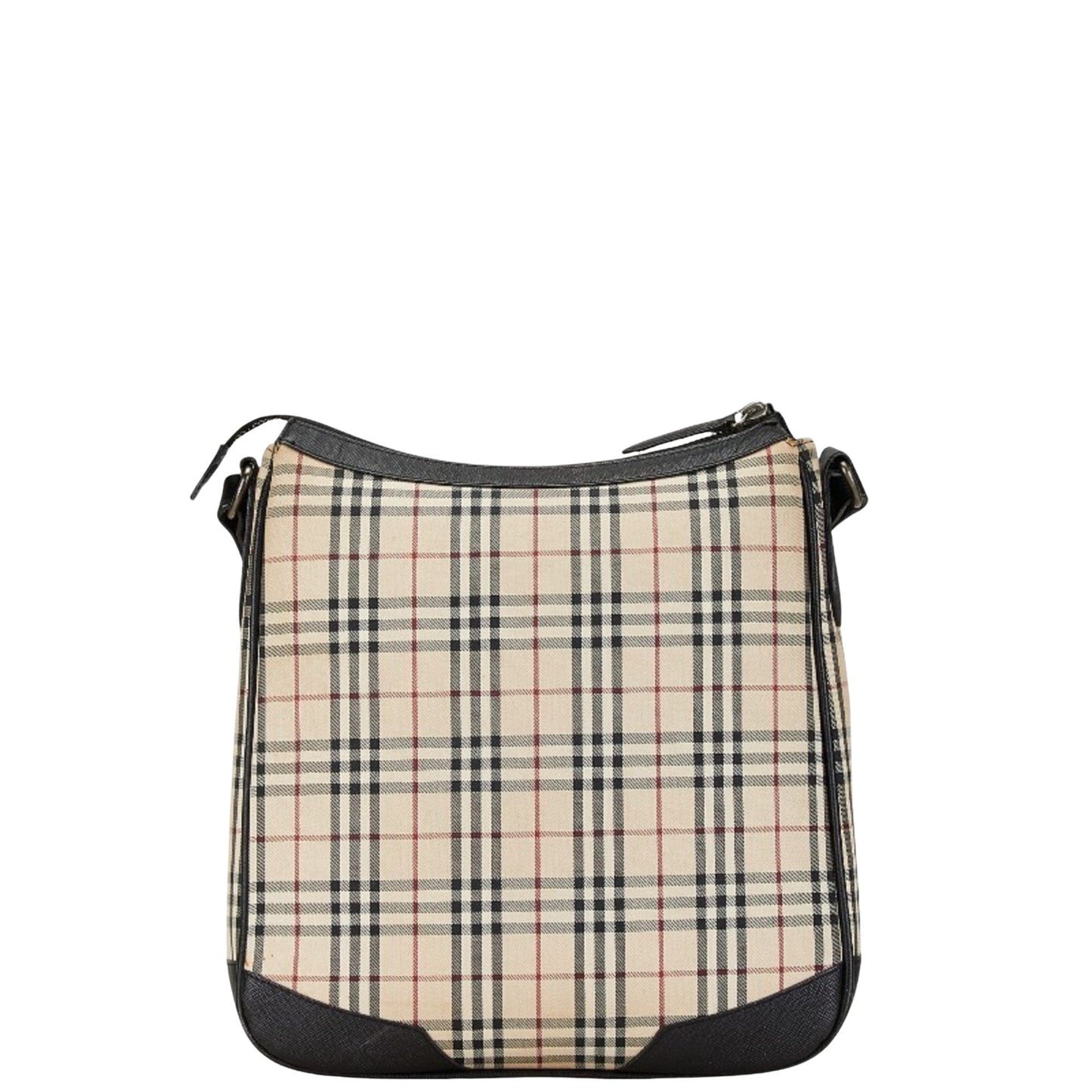 Burberry Nova Brand Canvas White Shoulder Bag Style 36