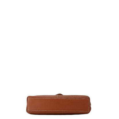 Burberry Brand Leather Brown Shoulder Bag Style 9