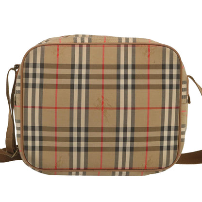 Burberry Nova Brand Canvas White Shoulder Bag Style 10
