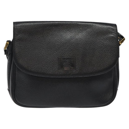 Burberry Black Leather Shoulder Bag ( )