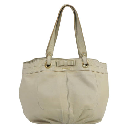 Burberry Beige Leather Tote Bag ( )