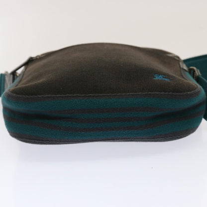 Burberry Brand Canvas Black Shoulder Bag