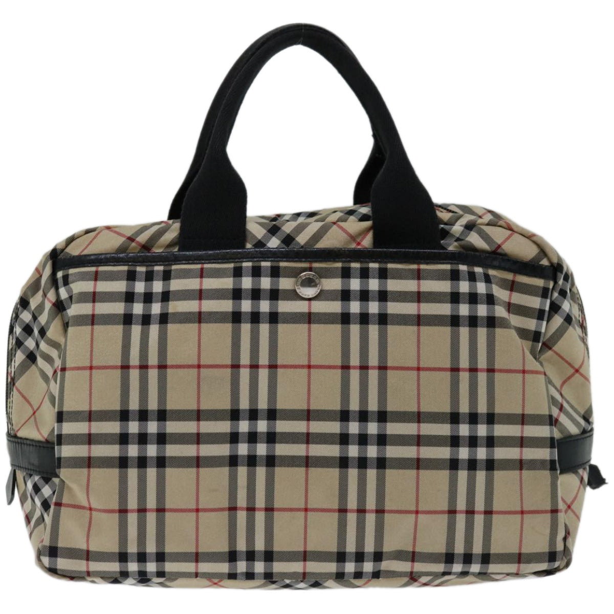 Burberry Label Brand Blue Handbag Style 4