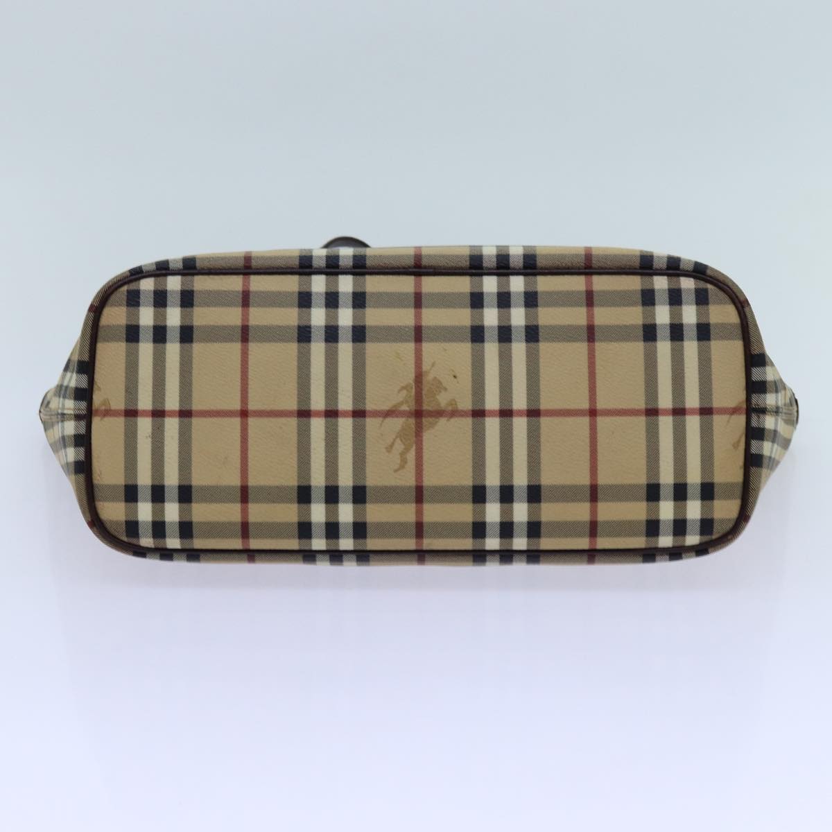 Burberry Nova Brand Canvas White Shoulder Bag Style 19