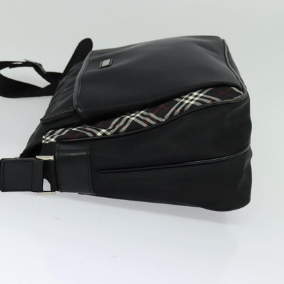 Burberry Nova Check Black Synthetic Shoulder Bag ( )