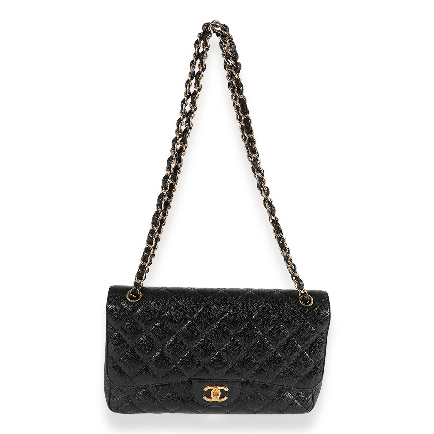 Chanel Flap Classic Quilted Caviar Black Shoulder Bag Style Rovelle Bags