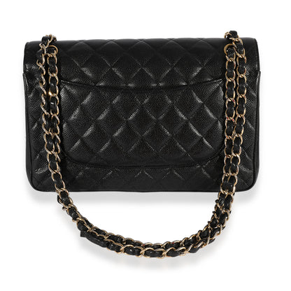Chanel Flap Classic Quilted Caviar Black Shoulder Bag Style Rovelle Bags