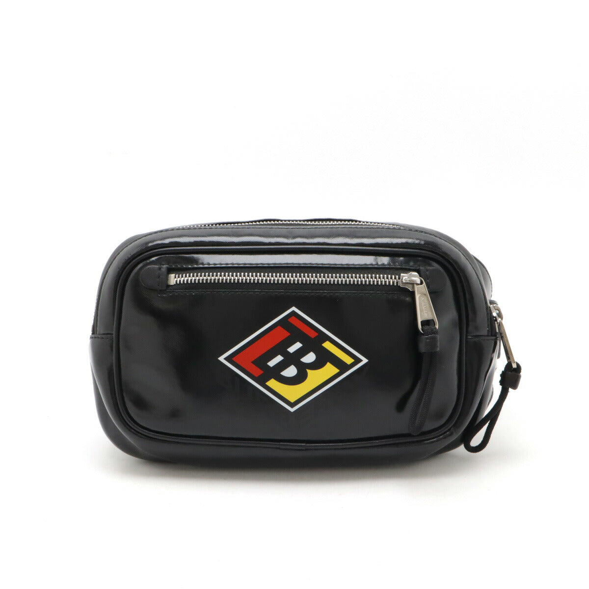 Burberry Logo Print PVC Handbag