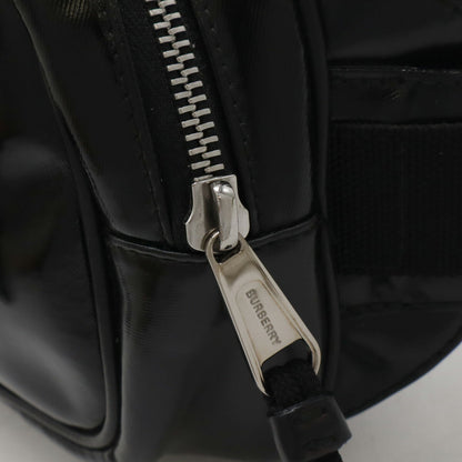 Burberry Logo Print PVC Handbag