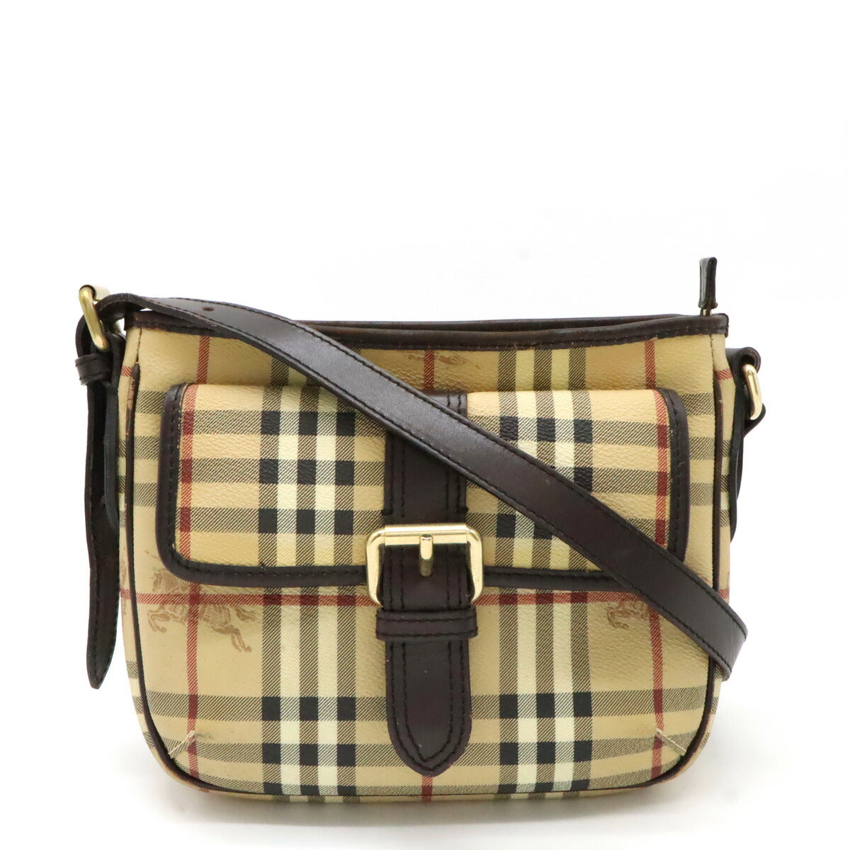 Burberry Shadow Horse Leather Shoulder Bag