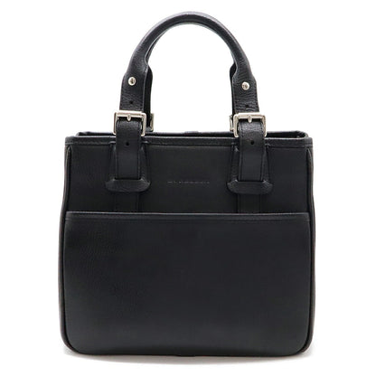 Burberry Leather Black Tote Bag