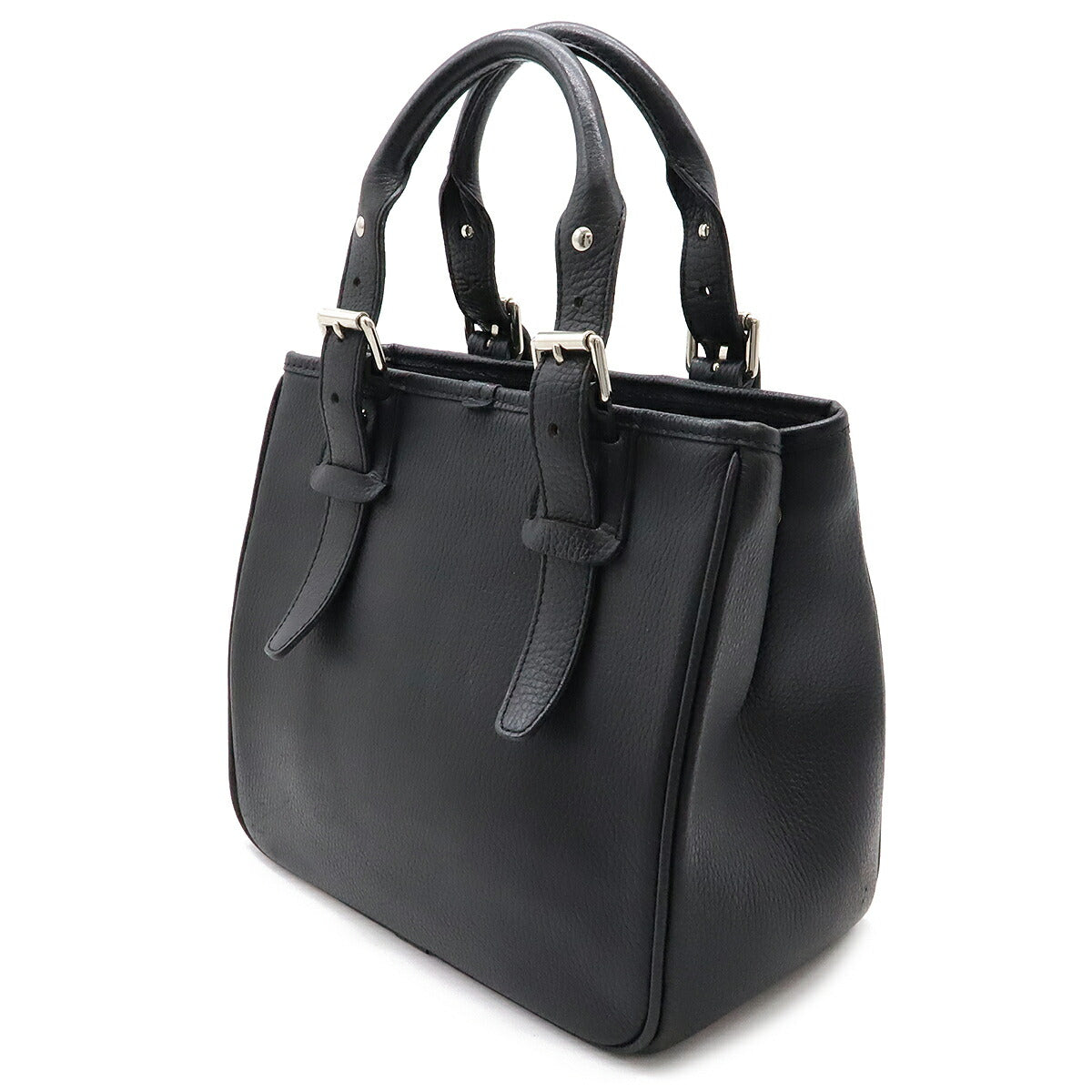 Burberry Leather Black Tote Bag