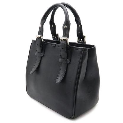 Burberry Leather Black Tote Bag