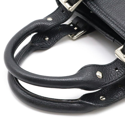 Burberry Leather Black Tote Bag