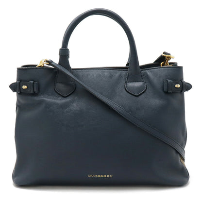 Burberry Banner Leather Handbag