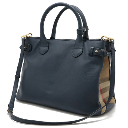 Burberry Banner Leather Handbag