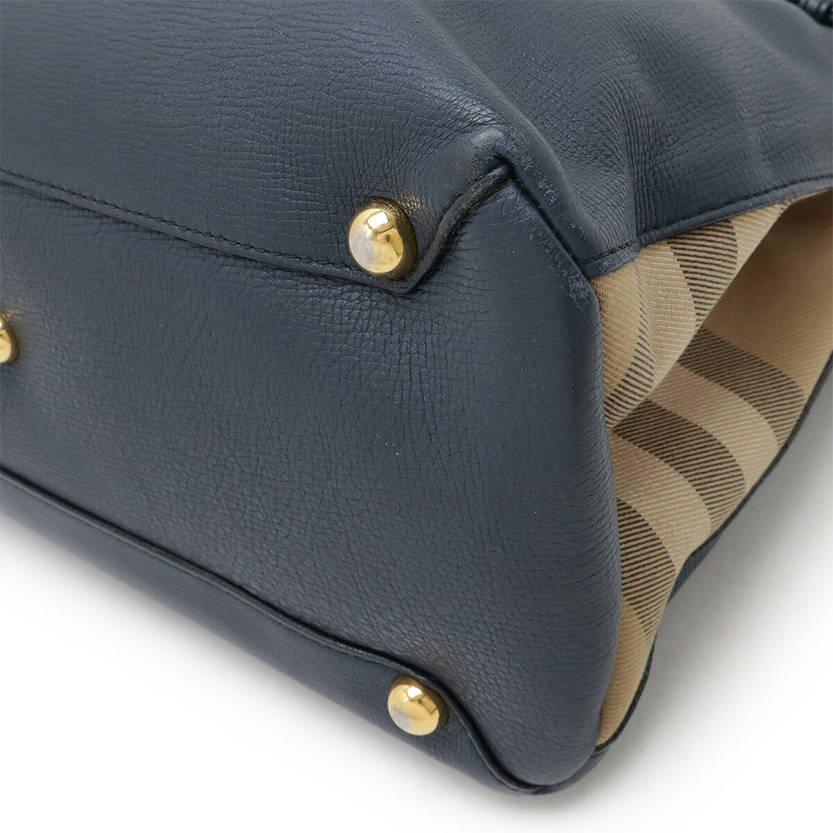 Burberry Banner Leather Handbag