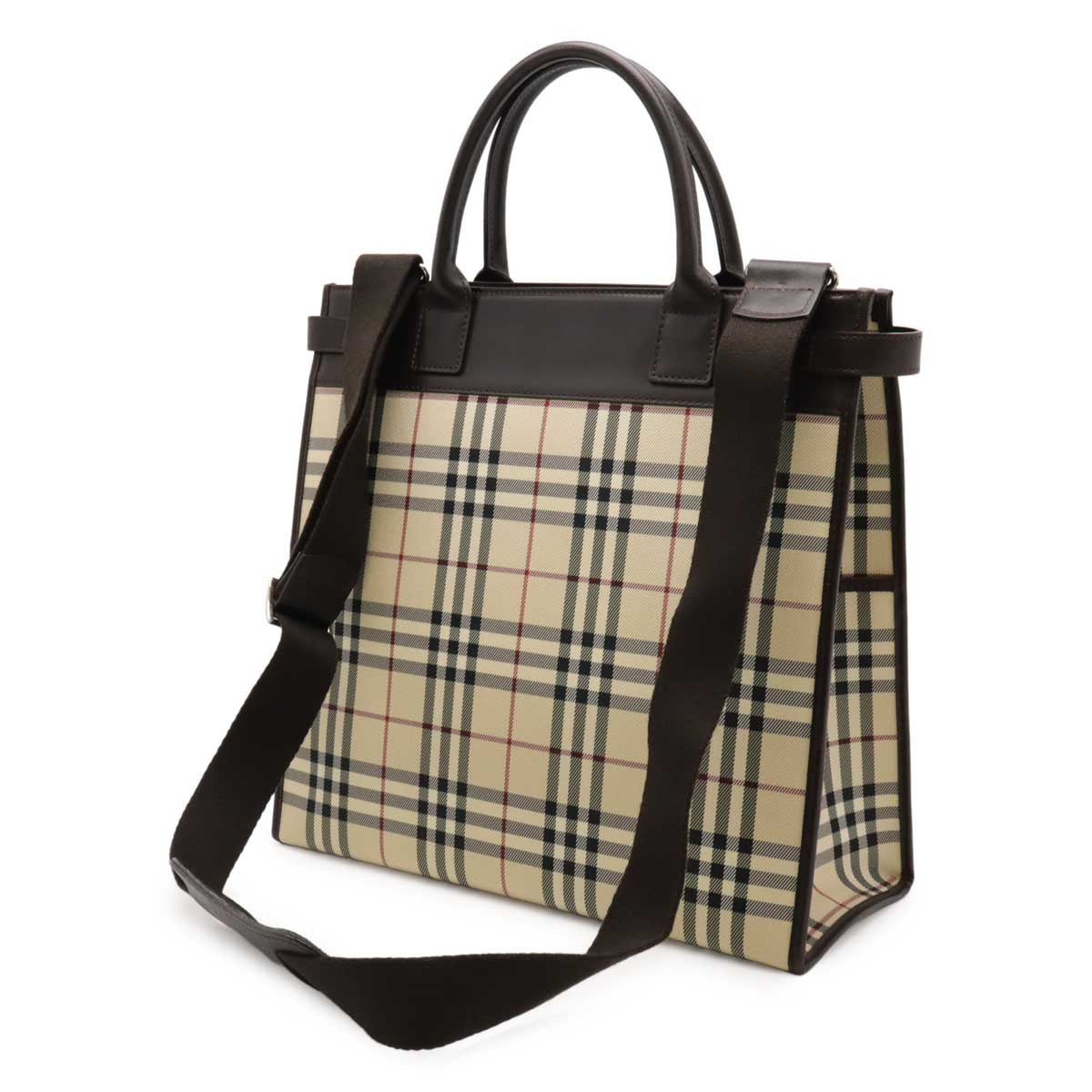 Burberry Nova Canvas Tote Bag Style 2