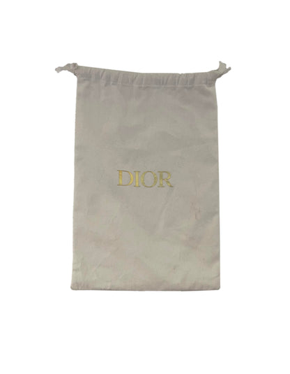 Dior White Grained Calfskin Leather Mini Saddle Bag Rovelle Bags