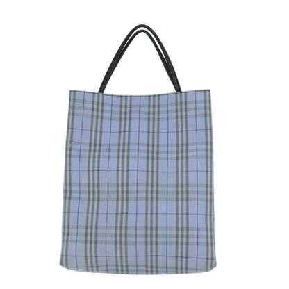 Burberry Nova Brand Canvas Blue Tote Bag