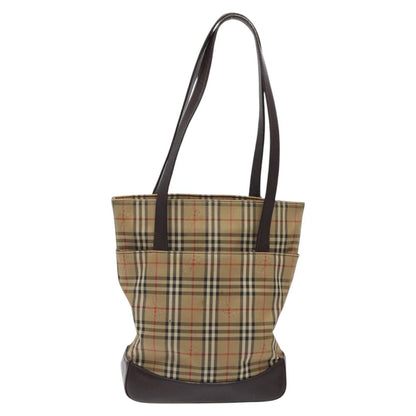 Burberry Nova Check Beige Canvas Tote Bag ( )