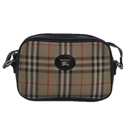 Burberry Nova Brand Canvas White Shoulder Bag Style 49